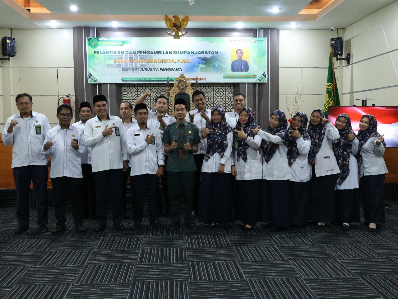 2025 Pelantikan JSP Pengadilan Agama Ampana Siap Menjalankan Tugas 3