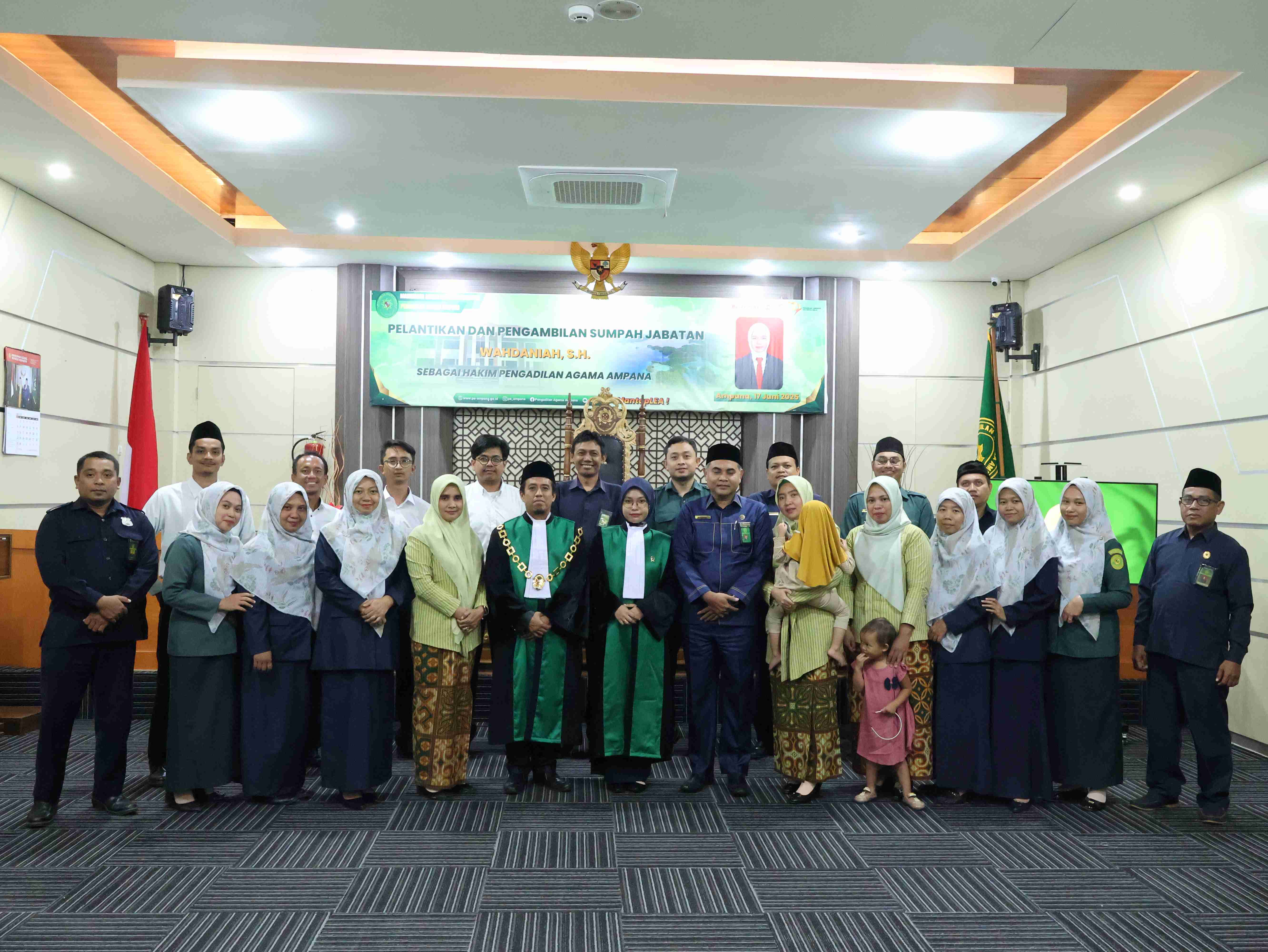 4 Pelantikan Hakim Baru Pengadilan Agama Ampana Berlangsung Sukses