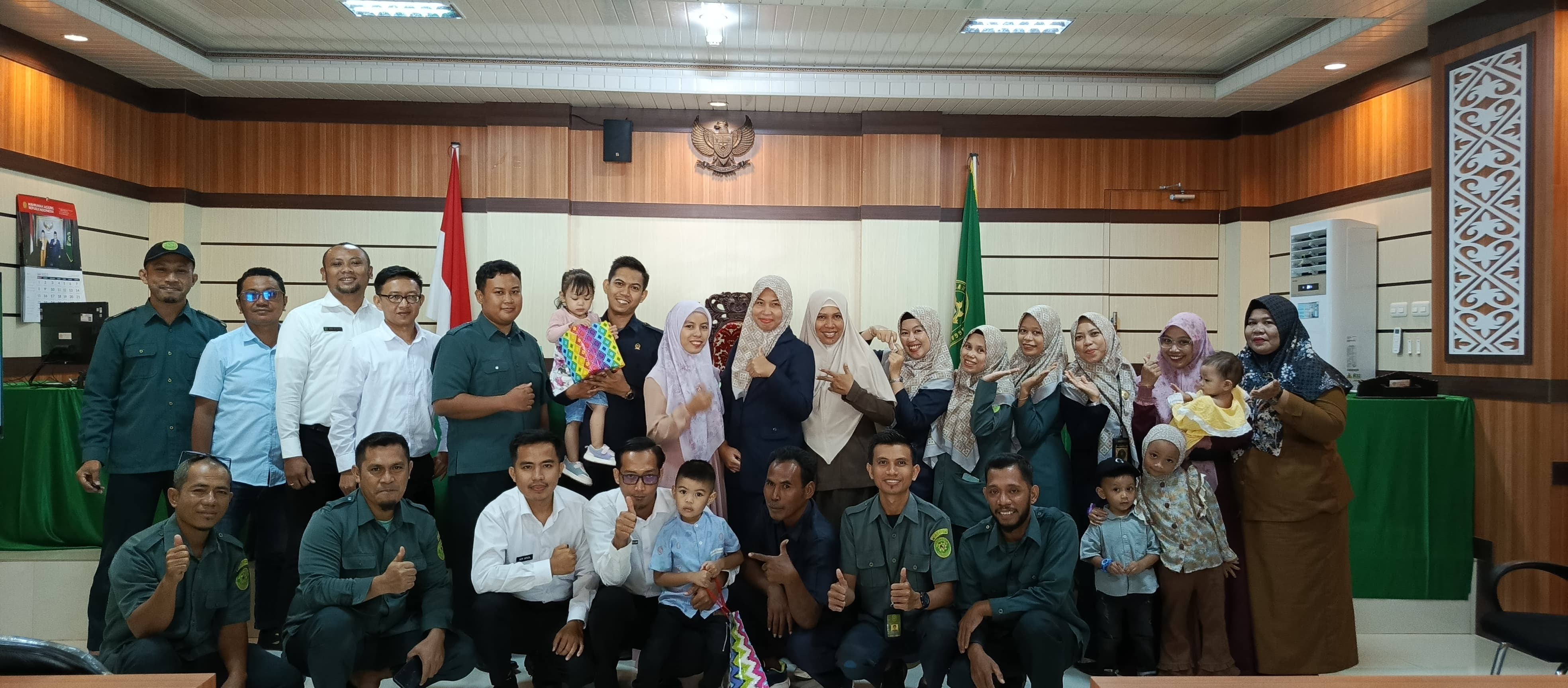 1 Pengantar Alih Tugas dan perpisahan YM Syamsul Ilmi S.H.I. M.H. Hakim Pengadilan Agama Banggai kelas II menjadi Hakim Pengadilan Agama Maros kelas IB