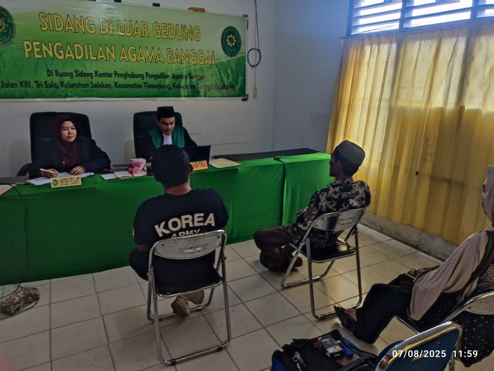 1 Sidang Di Luar Gedung Pengadilan Agama Banggai 782025