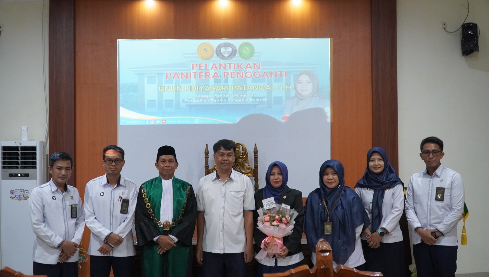 4 Ketua Pengadilan Agama Donggala Lantik Panitera Pengganti 1382025