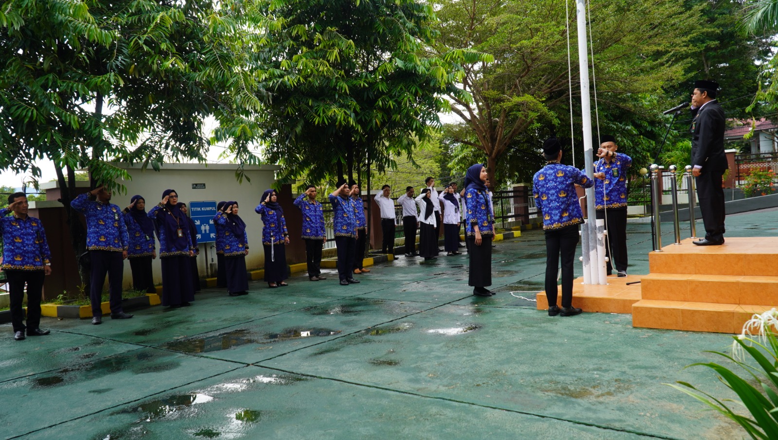 4 Pengadilan Agama Donggala Gelar Upacara Hari Lahir Pancasila Nasional Tahun 2025 Dirangkaikan dengan Orientasi dan Pengenalan CPNS Tahun 2025