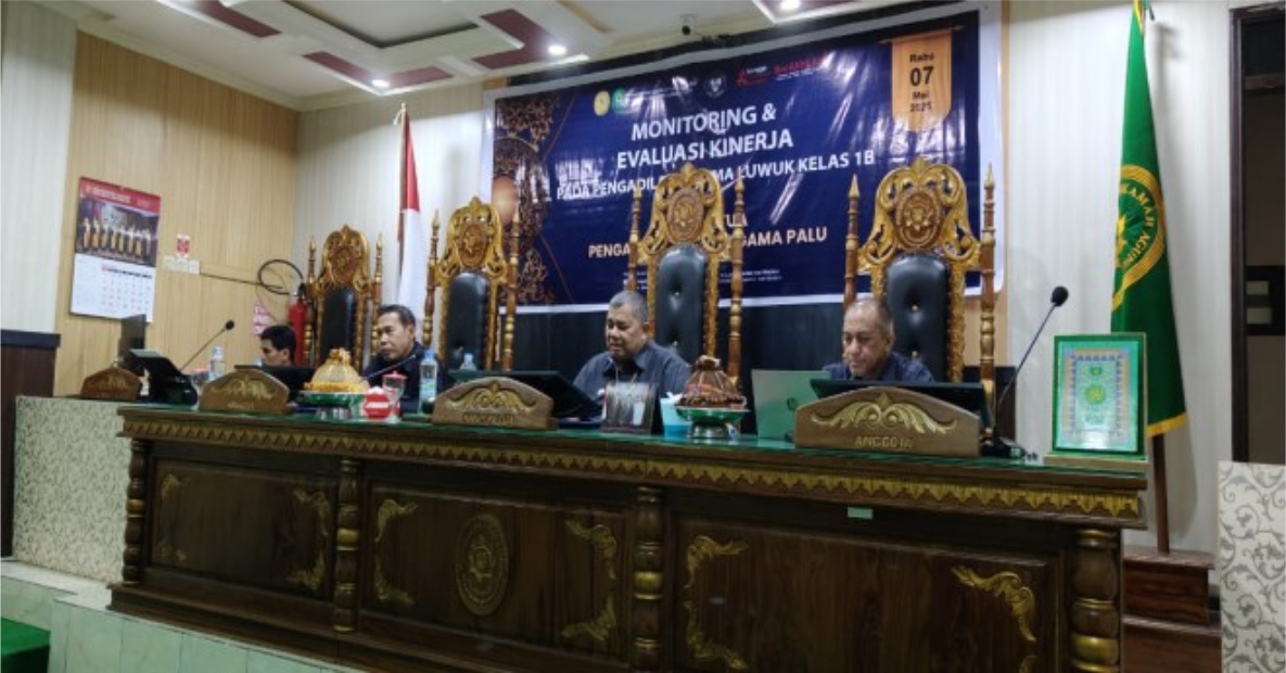 2 MONITORING DAN EVALUASI KINERJA PENGADILAN TINGGI AGAMA PALU PADA PENGADILAN AGAMA LUWUK