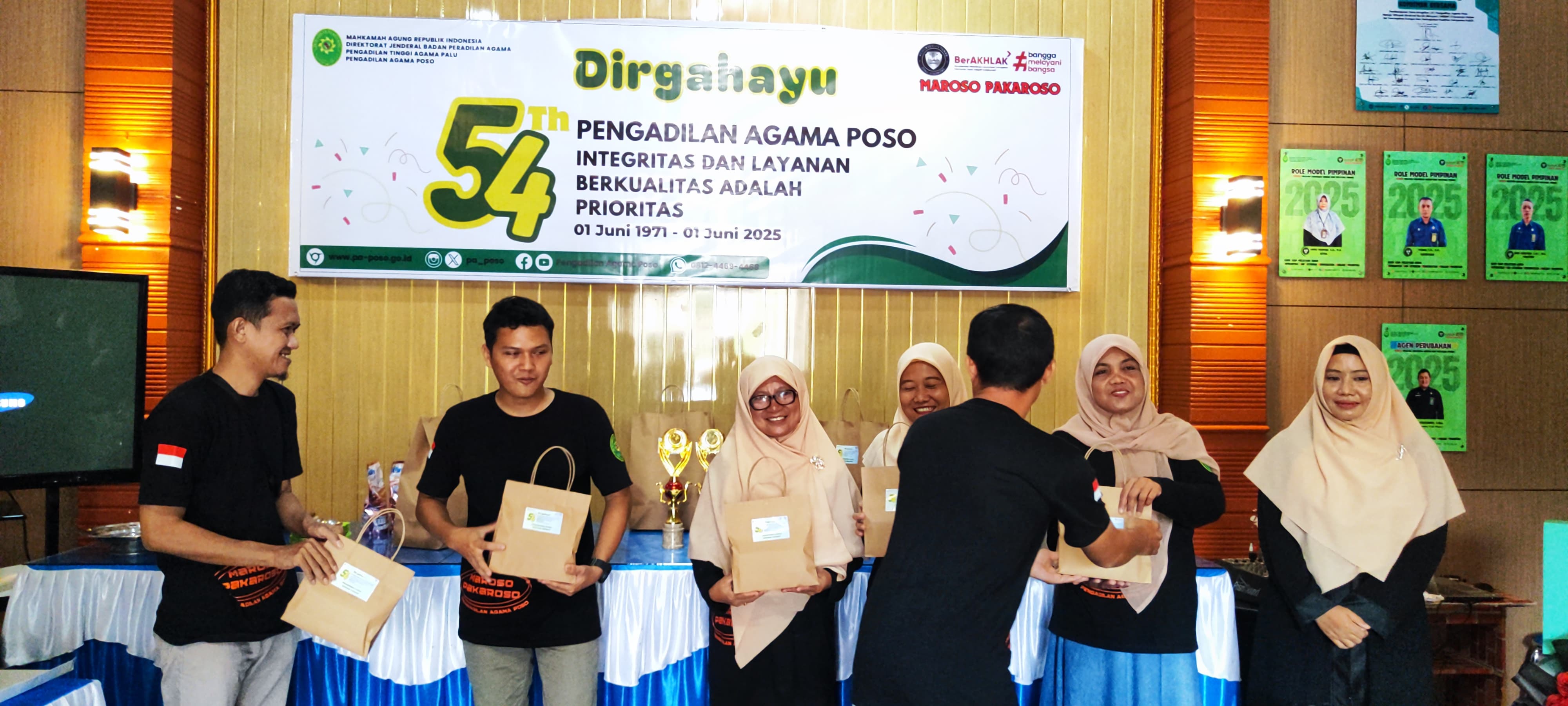 11 Pengadilan Agama Poso memperingati Hari Ulang Tahun ke 54