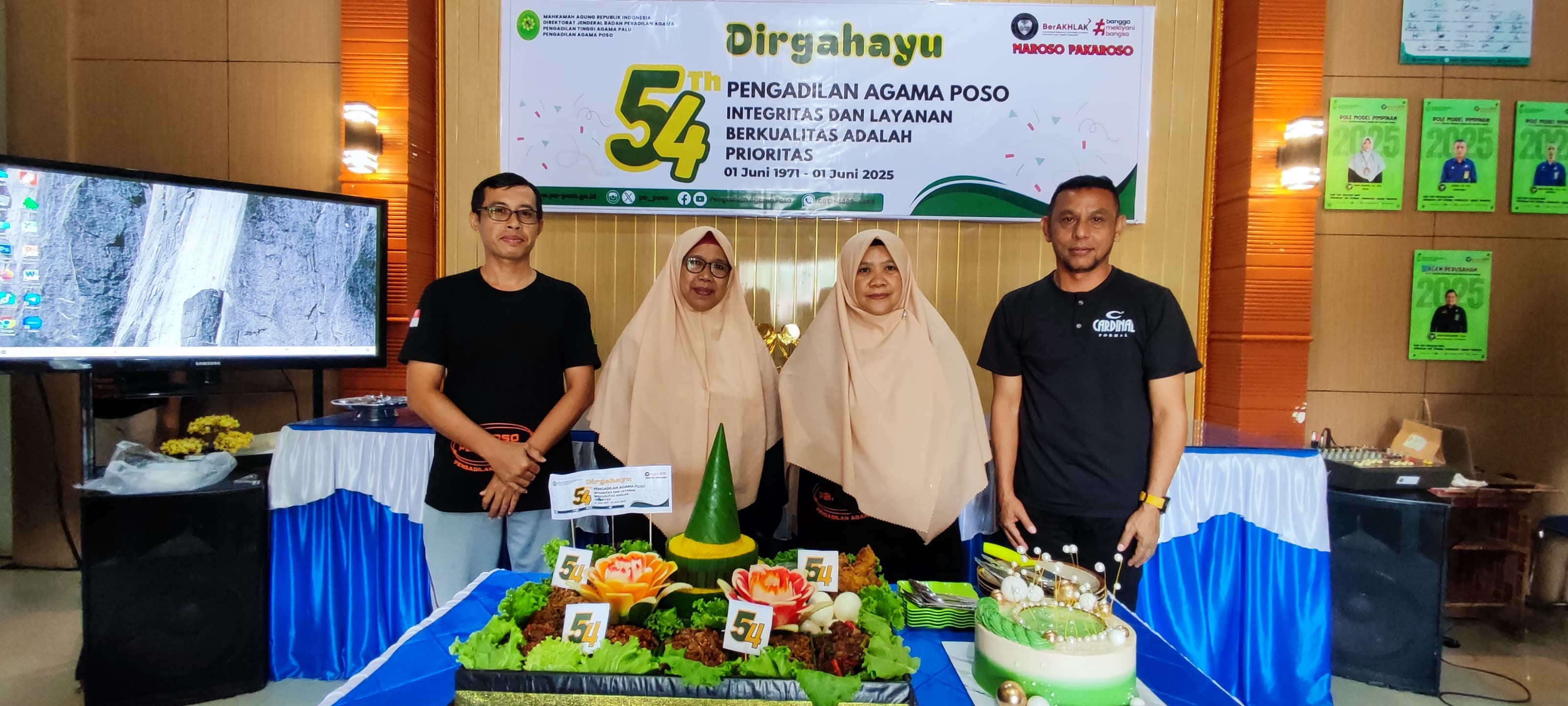 16 Pengadilan Agama Poso memperingati Hari Ulang Tahun ke 54