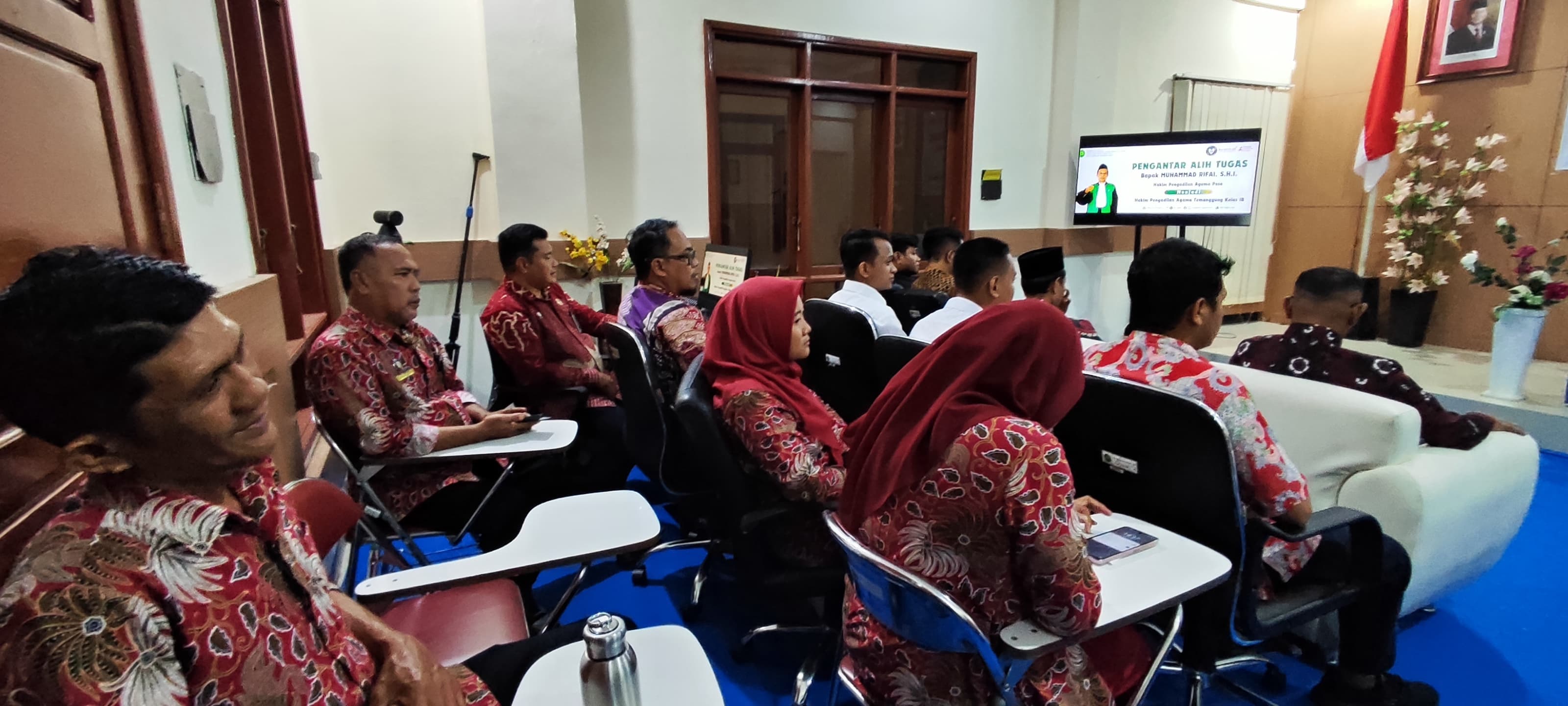 7 Pengadilan Agama Poso Gelar Acara Pengantar Alih Tugas Hakim Muhammad Rifai