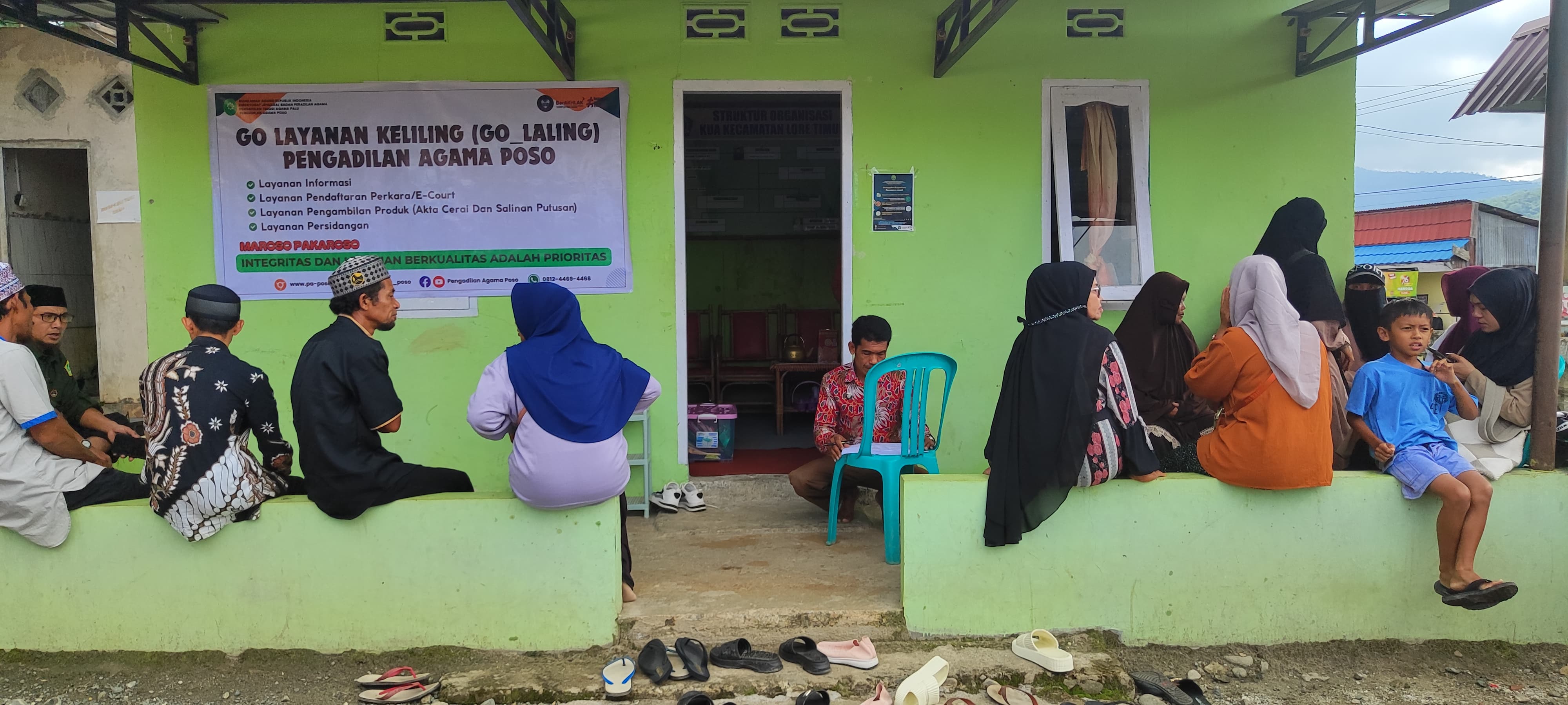 7 Pengadilan Agama Poso Laksanakan Layanan Keliling di Lore Timur