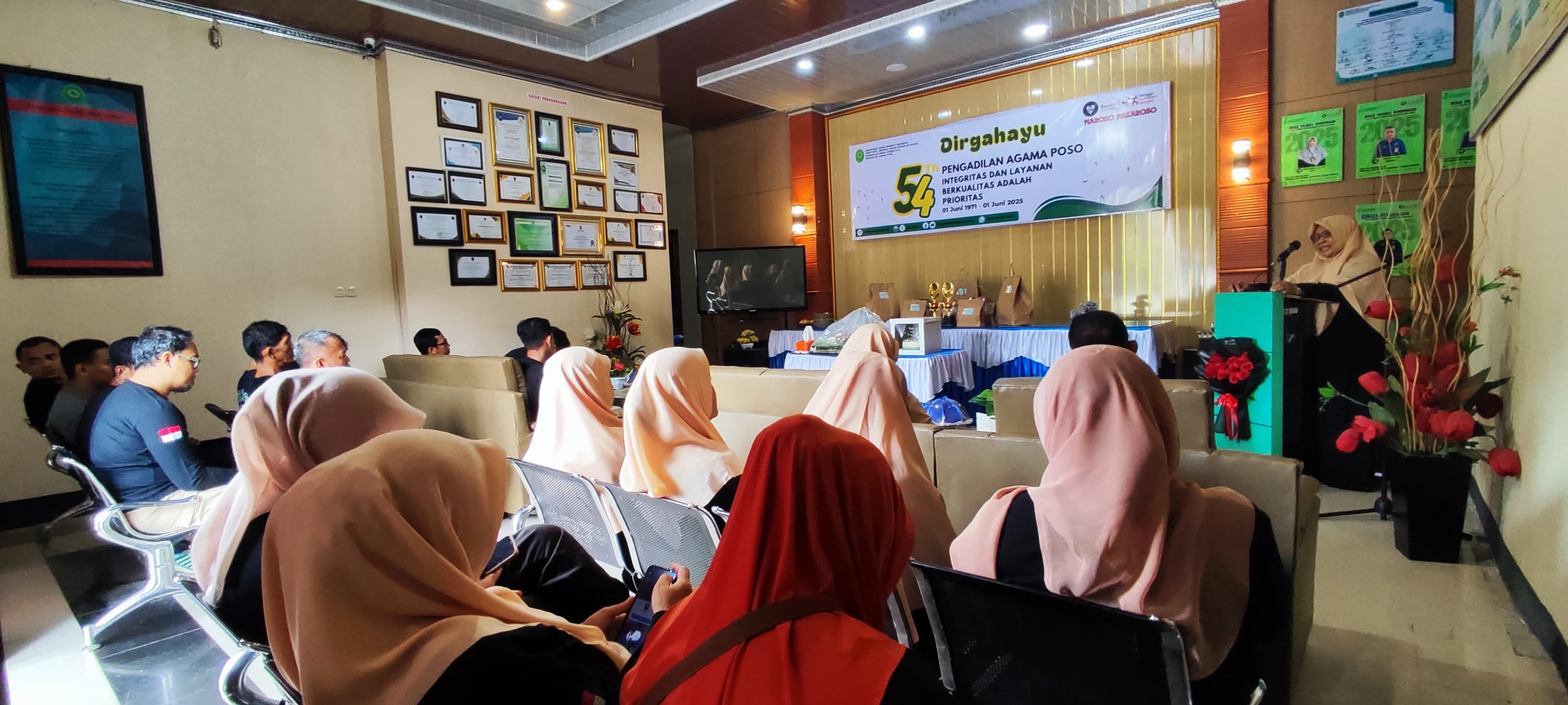 8 Pengadilan Agama Poso memperingati Hari Ulang Tahun ke 54