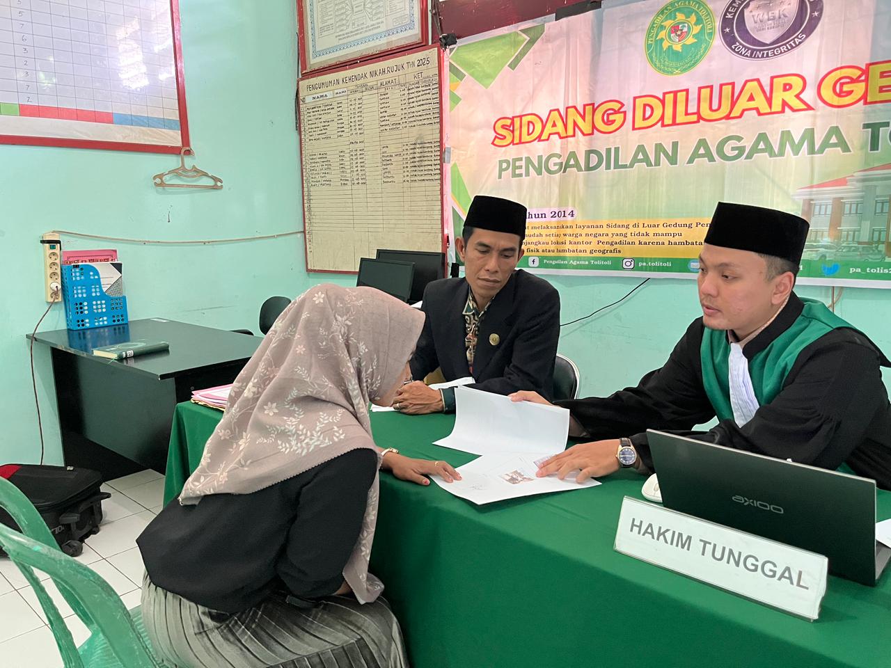 1 Pengadilan Agama Tolitoli Kembali Adakan Sidang Keliling di KUA Dampal Selatan 1382025