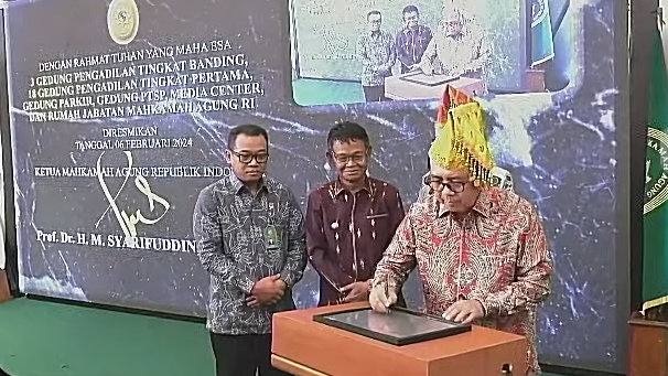 Peresmian 3 Gedung Pengadilan Tk.Banding 15 Pengadilan Tk.Pertama Gedung Serbaguna Dan RUJAB MA. 1 46 0 screenshot